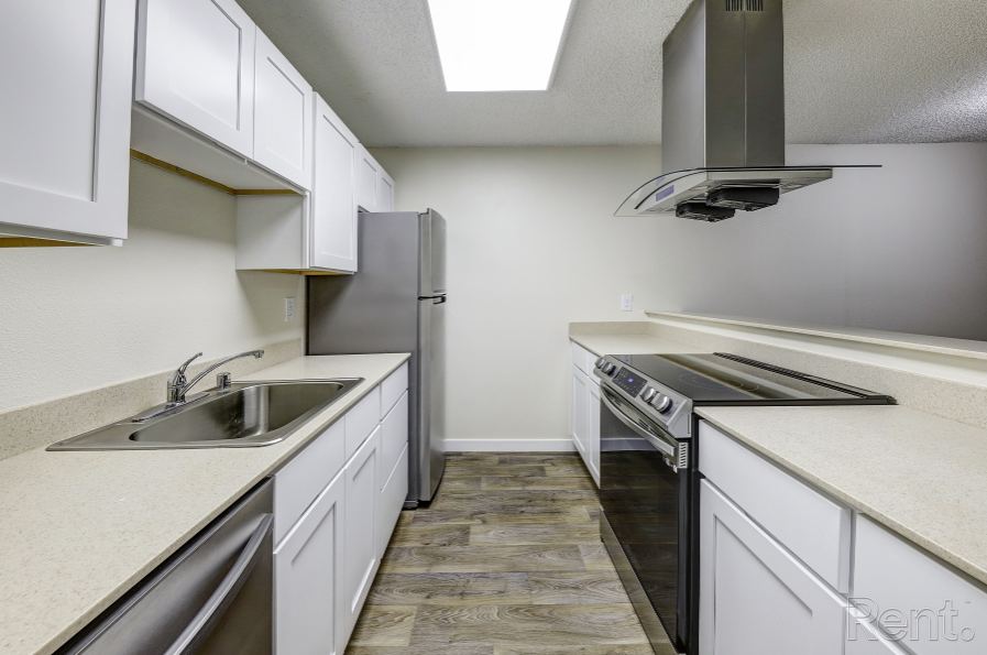 Beautiful interior kitchen area